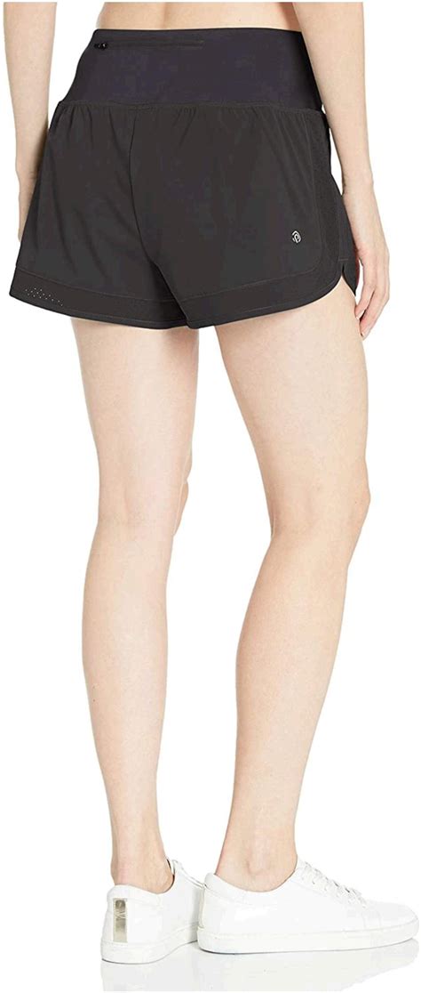 C9 Champion Women S 3 5 Knit Premium Running Shorts Ebony Size Large Laxq Ebay