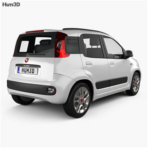 Fiat Panda 2014 3d Model Vehicles On Hum3d