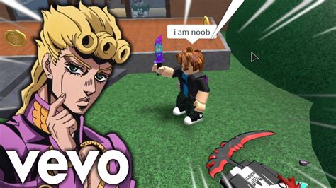 Using Giorno S Theme To Win Roblox Games Youtube