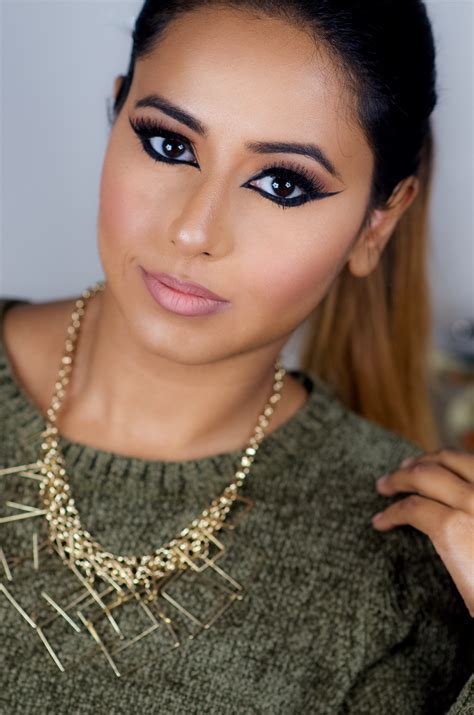 Sometimes, we all need to check out the. Bold Eye liner Makeup look - Indian Bridal Makeup Boston