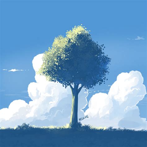 Anime Trees Background Posted By Brittany Joseph