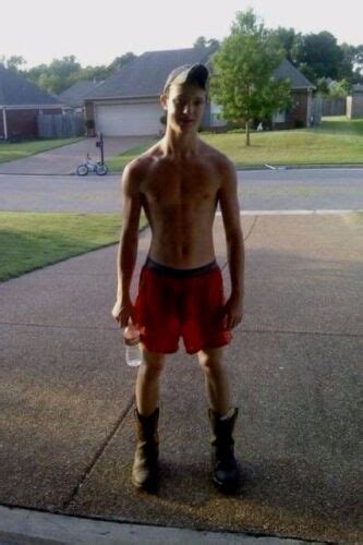 Shirtless Male Farm Babe Redneck Shorts Cowbabe Boots Cute Guy PHOTO X C EBay