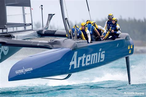 35th Americas Cup Practice Races Iii Artemis By Sander Van Der