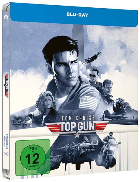 Top Gun Limited Remastered Steelbook Edition Blu Ray