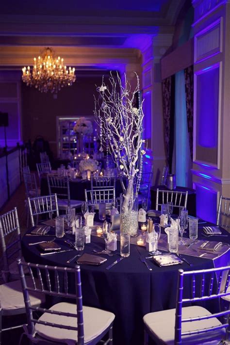 Navy Blue Silver And White St Pete Beach Wedding Don