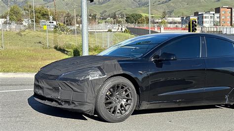 Teslas Project Highland Model 3 New Wheels And Other Changes Revealed