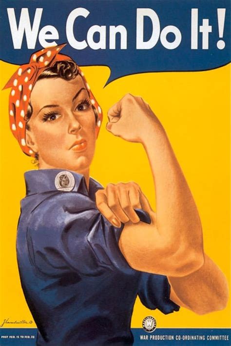 we can do it 1942 rosie the riveter woman power world war ii etsy