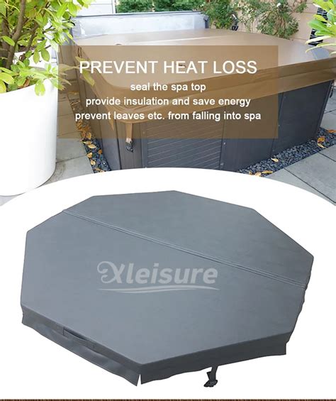 Durable Octagon Inflatable Spa Cover Thermal Inflatable Hot Tub Lid