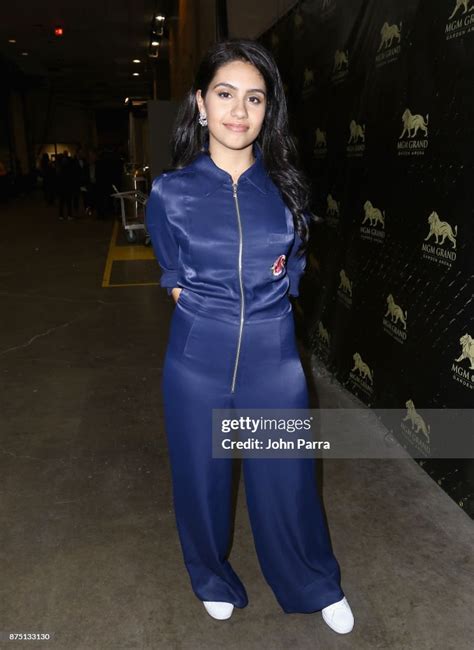 Alessia Cara Attends The 18th Annual Latin Grammy Awards At Mgm Grand