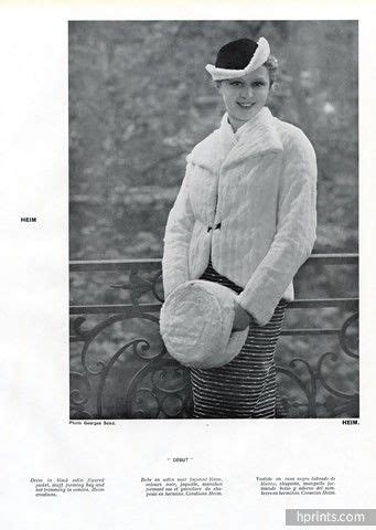 See if your friends have read any of eslam saad's books. Jacques Heim (Couture) 1934 Georges Saad | Original ...