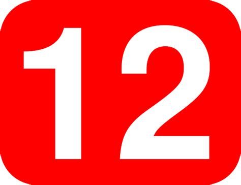 Free vector graphic: Twelve, 12, Number, Rounded - Free Image on
