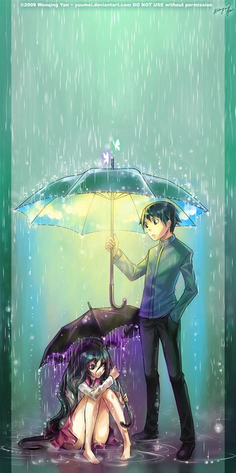 Come Under My Umbrella By Yuumei On Deviantart
