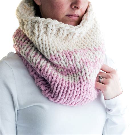 Free The Best Super Chunky Cowl Knitting Pattern Brome Fields