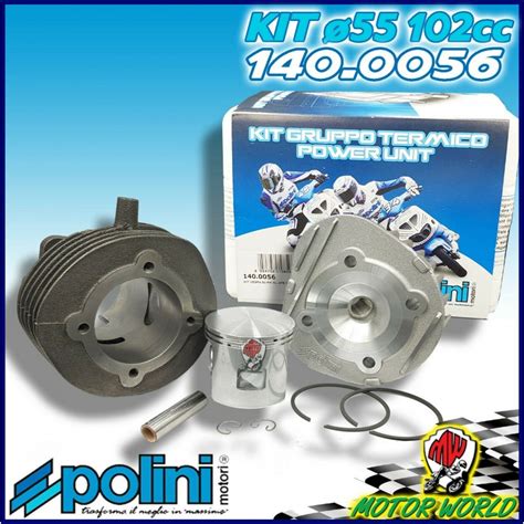 CILINDRO POLINI 102 CC DM 55 140 0056 PIAGGIO APE 50 TM RST FL MIX