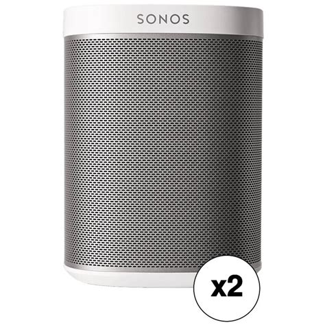 Sonos Play1 Compact Wireless Speaker Pair Kit White Bandh