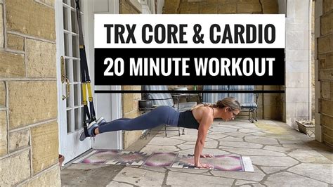20 Minute Trx Core And Cardio Workout Youtube