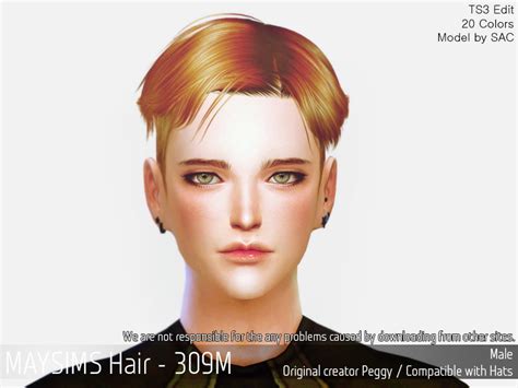 May Sims May 96m Hair Retextured Sims 4 Hairs 503