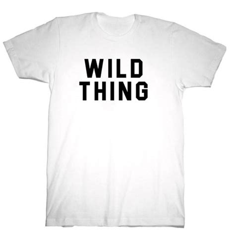 wild thing t shirt etsy