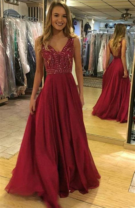 No tuxedos are expected, and none should be worn. Beaded Top A-line Long Prom Dress Semi Formal Dresses ...