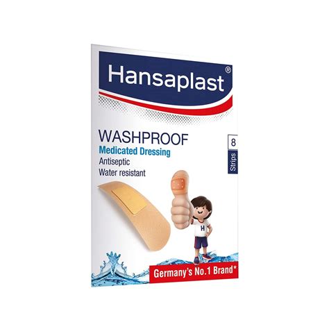 Unsere redaktion hat verschiedenste hersteller unter die lupe genommen und wir präsentieren ihnen als interessierte. Buy Hansaplast Bandage Washproof Box Of 8 Online & Get ...