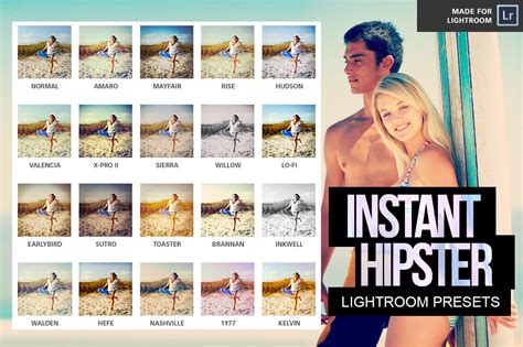 But did you know there are develop presets that give you the instagram look right in lightroom? Instagram Presets for Lightroom by pstutorialsws on DeviantArt