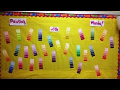 We carry all kinds of bulletin board supplies, sets, borders, paper, posters and more. classroom decoration for kids - YouTube