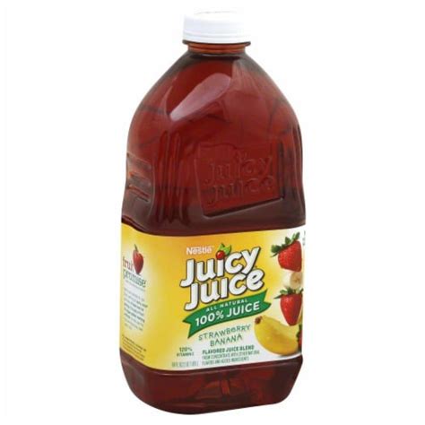 Juicy Juice Strawberry Banana Juice 64 Fl Oz Kroger