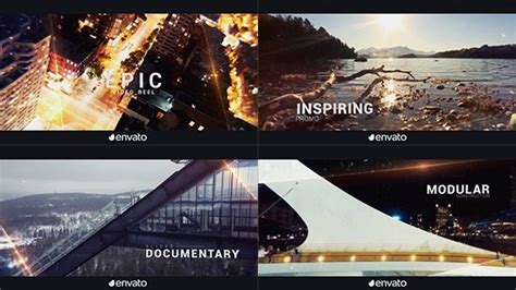 Download free slideshow templates, logo reveals, intros, customizable typography motion graphics, christmas templates and more! Epic Reel | After effects templates, After effects, Epic