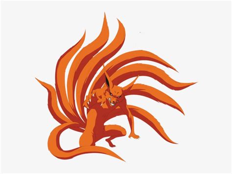 Naruto Nine Tails Png Nine Tailed Fox Png Free Transparent Png
