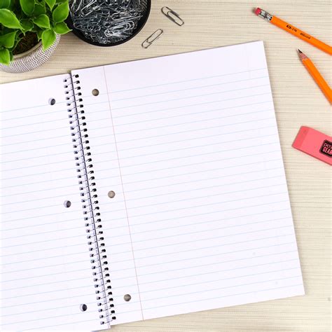 Buy Pen Gear 1 Subject Notebook Wide Ruled 80 Sheets Red Online At