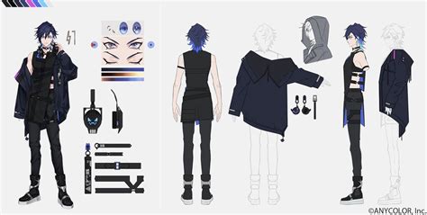 Yugo Asuma Nijisanji En On Twitter Character Design Yugo Concept
