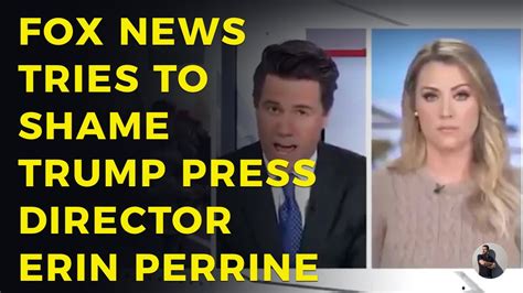 fox news host tries to demoralize trump press director erin perrine the duran