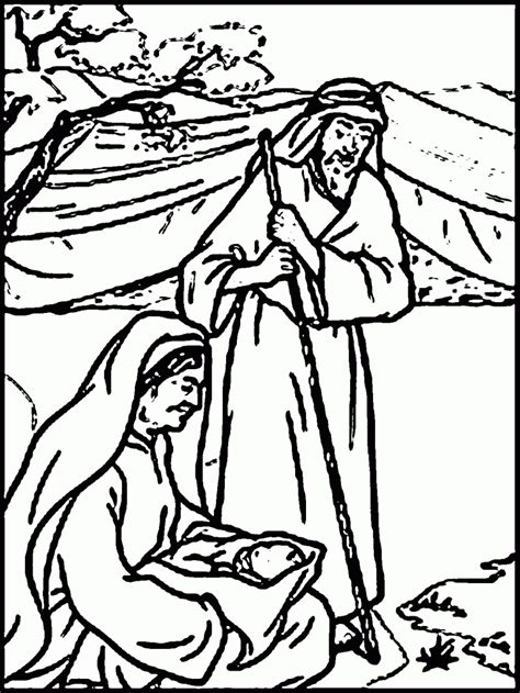 A year later, sarah held a little baby boy in her arms. Abraham and Sarah Coloring Pages | Abraham, sarah, Curious ...