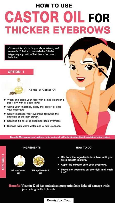 Is castor oil bad for our eyes? How to Use Castor oil for Thicker Eyebrows # ...