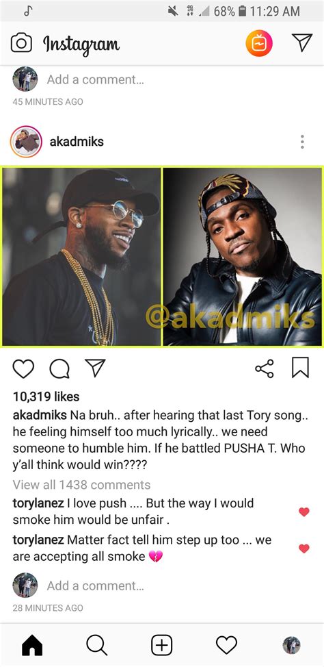 Tory Lanez Sends Shots At Pusha T For Toronto Incident