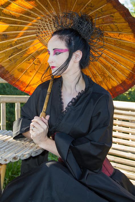 Stock Dark Geisha Sitting Sideview Gothic By S T A R Gazer On Deviantart