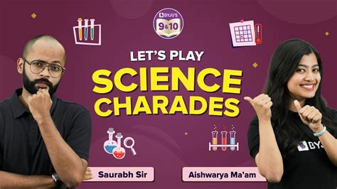 Lets Play Science Charades Fun Way To Learn Concepts By Playing