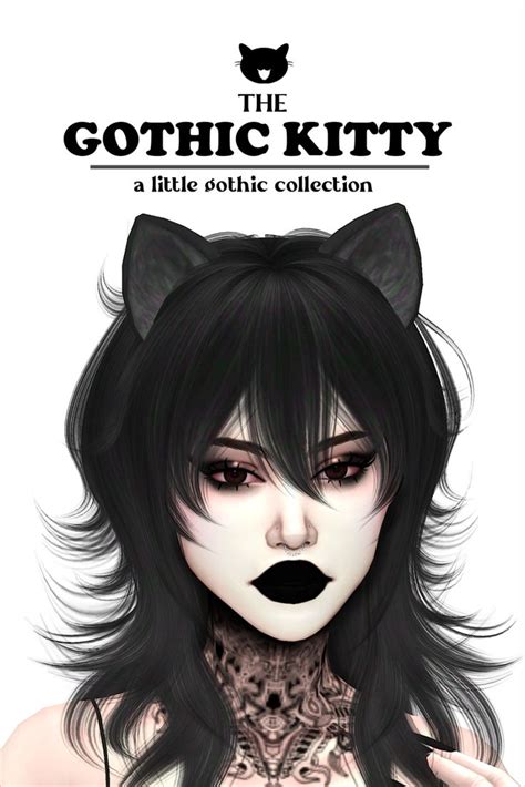 🖤the Gothic Kitty A Little Gothic Collection🖤 Lady Simmer Sims 4