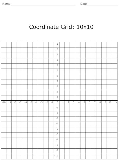 Search Results For Printable Graph Paper Coordinate Grid