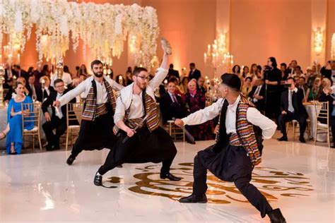 White And Gold Opulent Wedding With Syrian Traditions