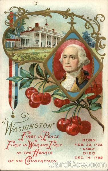 Washington First In Peace First In War And First In The Hearts Of His