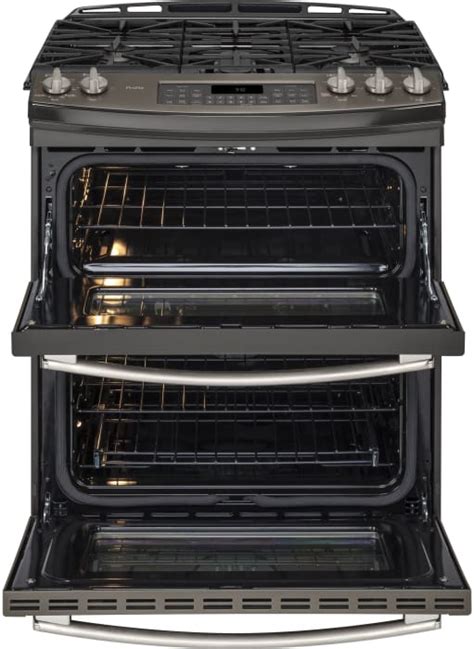 Ge Pgs950eefes 30 Inch Slide In Double Oven Gas Range With Convection