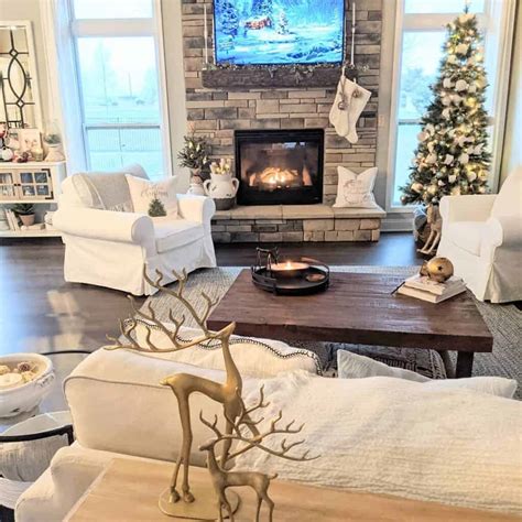 21 Trendy Winter Wonderland Living Rooms To Inspire You