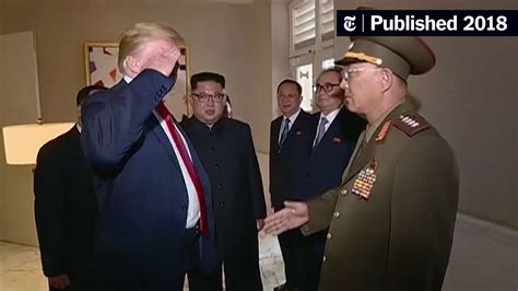 White House Defends Trumps Salute To A North Korean Military Officer The New York Times