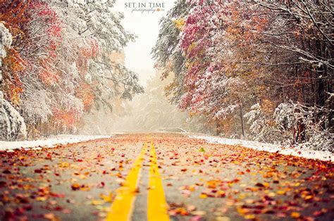 Snow In The Fall The Great Smoky Mountains By Sue Ellen Tolman ️cr