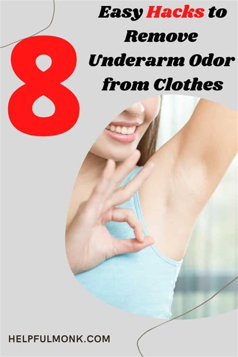 Mar 31, 2021 · spray a treatment of vodka on the smelly spots. 8 Easy Hacks to Remove Underarm Odor from Clothes (Without ...