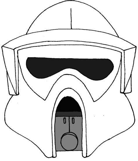 Clone Trooper Helmet Scout Trooper 2 By Historymaker1986