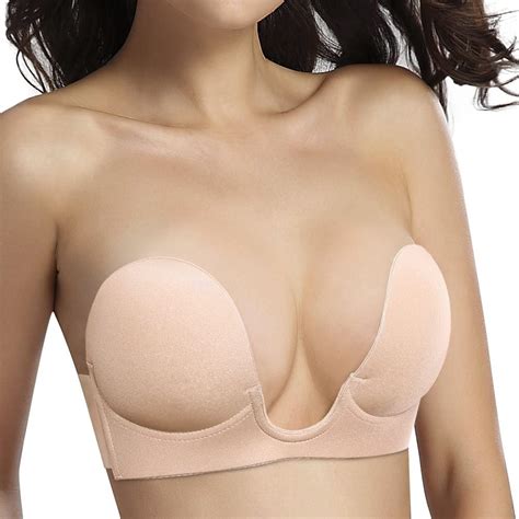 Strapless Backless Sticky Bra For Women Push Up Self Adhesive Brasnew Version Amazon Co
