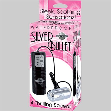 Waterproof Vibrating Silver Bullet 2