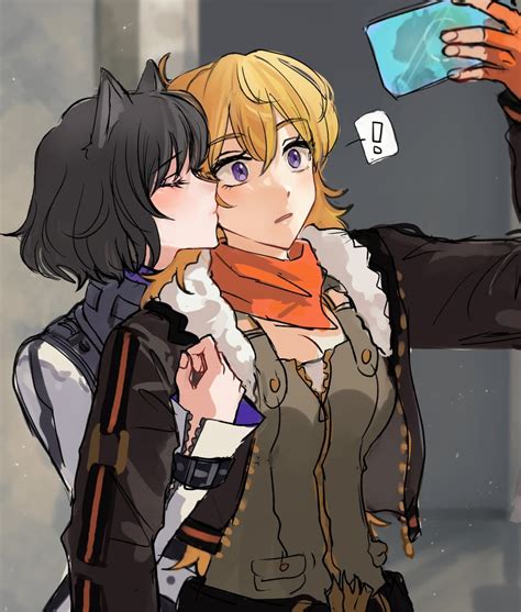 Yang Xiao Long And Blake Belladonna Rwby Drawn By Naizokimosugimasu